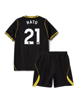 Otroški Nogometna dresi replika Chelsea Jorrel Hato #21 Gostujoči 2026-27 Kratek rokav (+ hlače)
